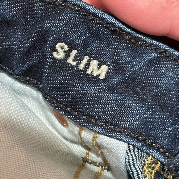 American Eagle AirFlex+ Dark Wash Slim Jeans Men's (28/30) - Picture 4 of 5